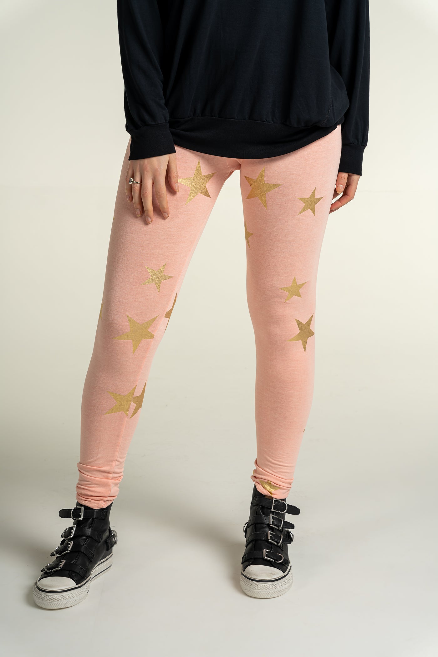 Selena Gold Star Leggings
