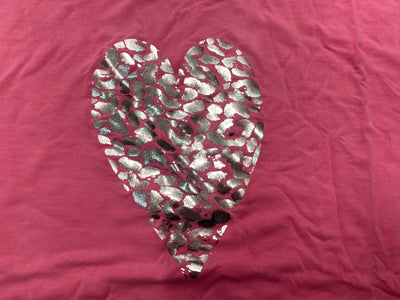 foil heart Tessa sleeveless Tee