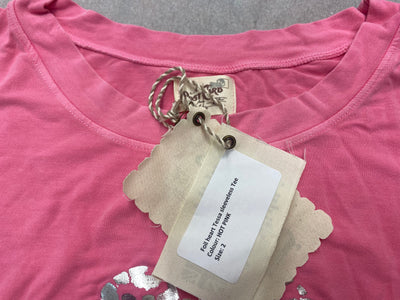 foil heart Tessa sleeveless Tee