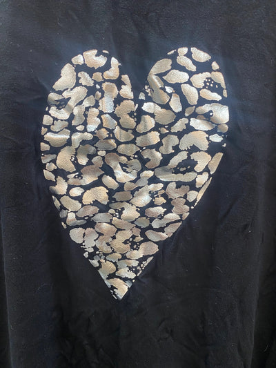 foil heart Tessa sleeveless Tee