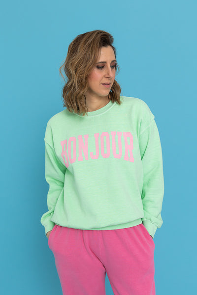 Sundae Tee Bonjour Sweat
