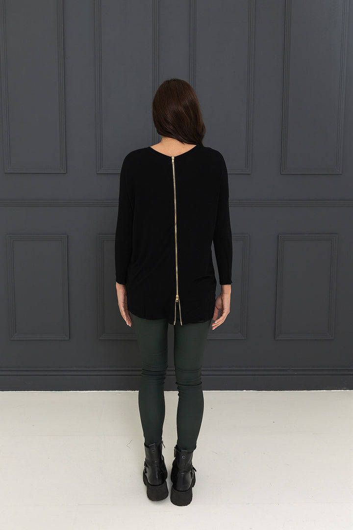 A Post Card From Brighton Back Flickie Zip Top