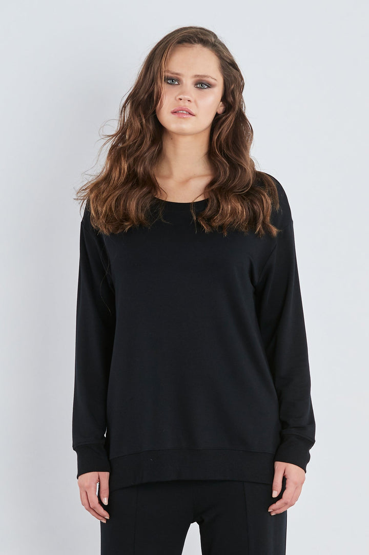 Sundae Tee  Dana side  Zip Sweat