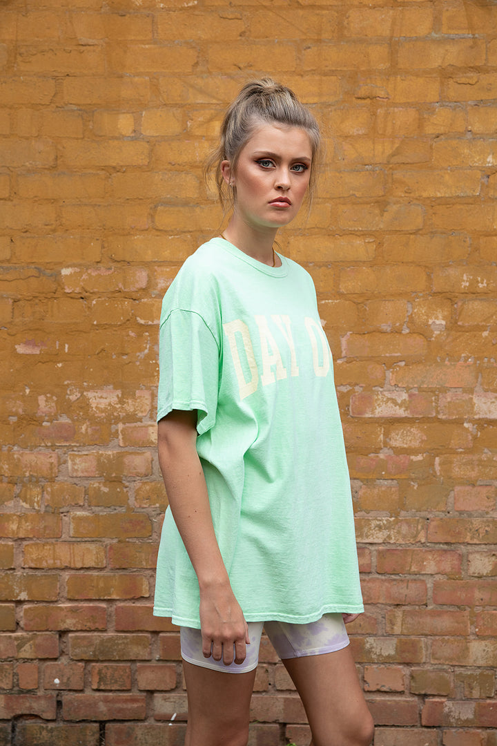 Sundae Tee Day Off Vintage Boyfriend T Shirt