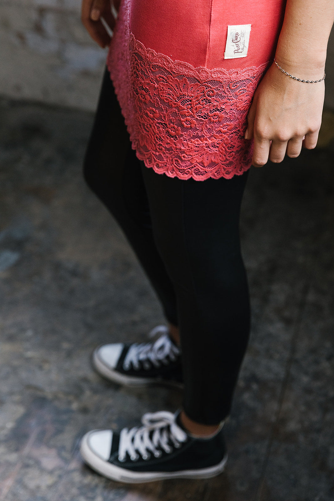 Sammy Lace Vest Longline Pretty Vest