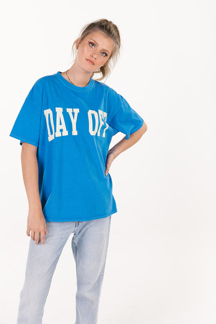 Sundae Tee Day Off Vintage Boyfriend T Shirt