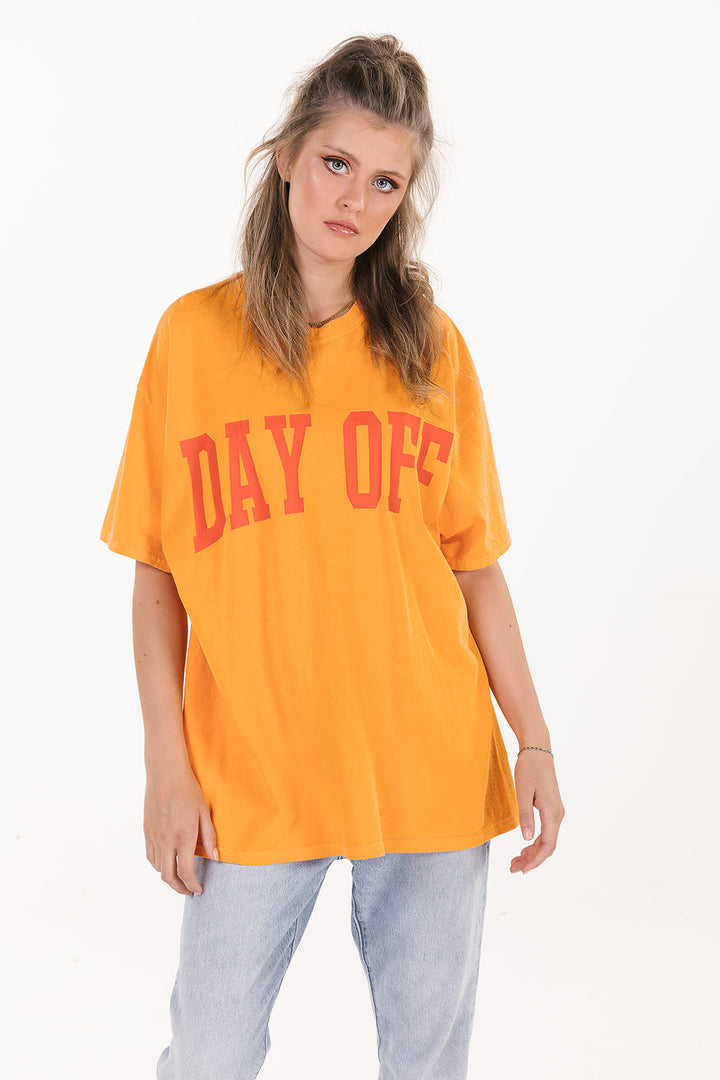 Sundae Tee Day Off Vintage Boyfriend T Shirt