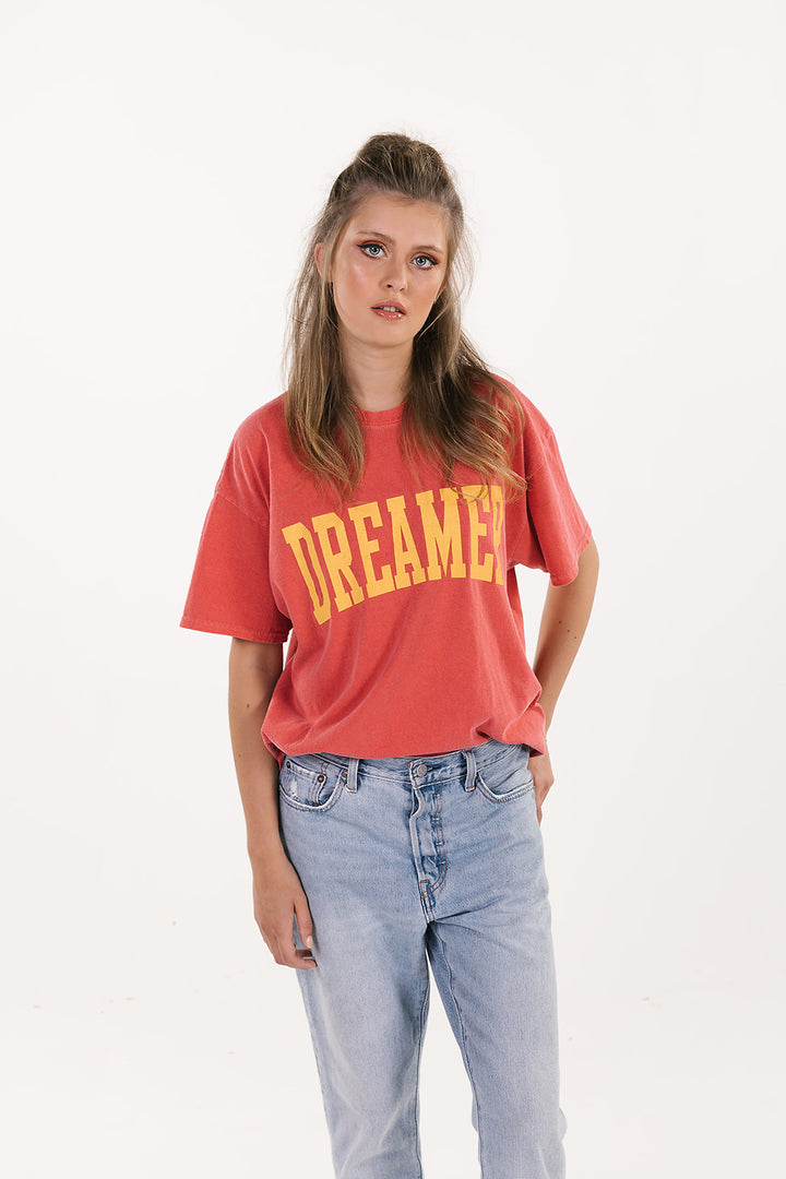 Sundae Tee Dreamer Vintage Boyfriend T Shirt