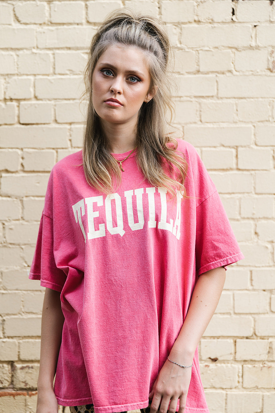 Sundae Tee Tequila Vintage Boyfriend T Shirt