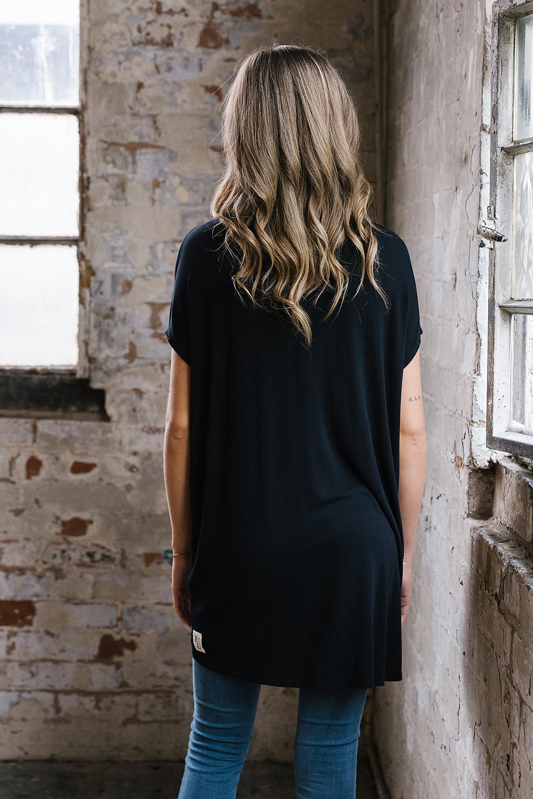 Summer  Short Sleeved Flick Zip Top