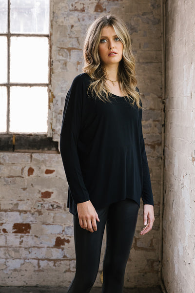 Autumn 23 Karma Curved Hem Top