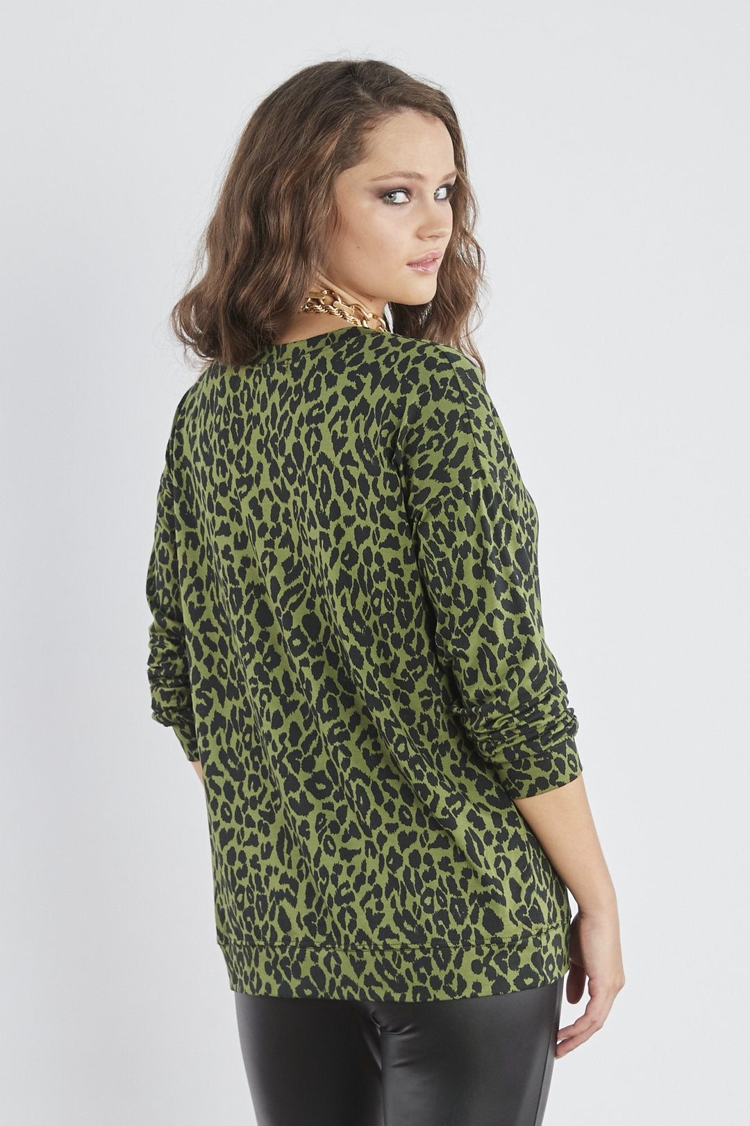 Sundae Tee Alexis Animal Star Long Sleeved Tee