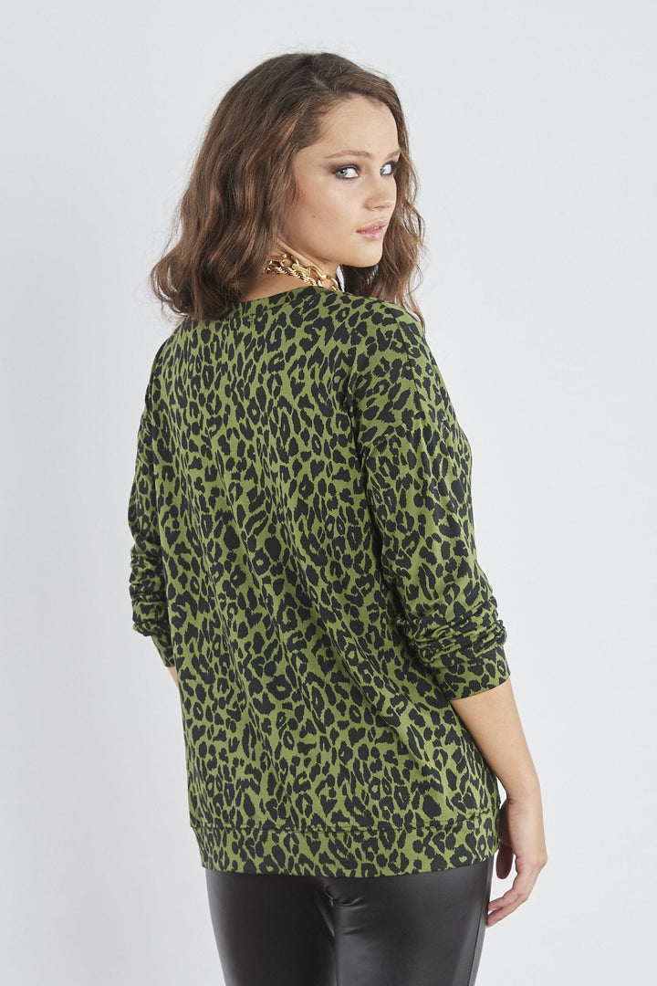 Sundae Tee Alexis Animal Star Long Sleeved Tee