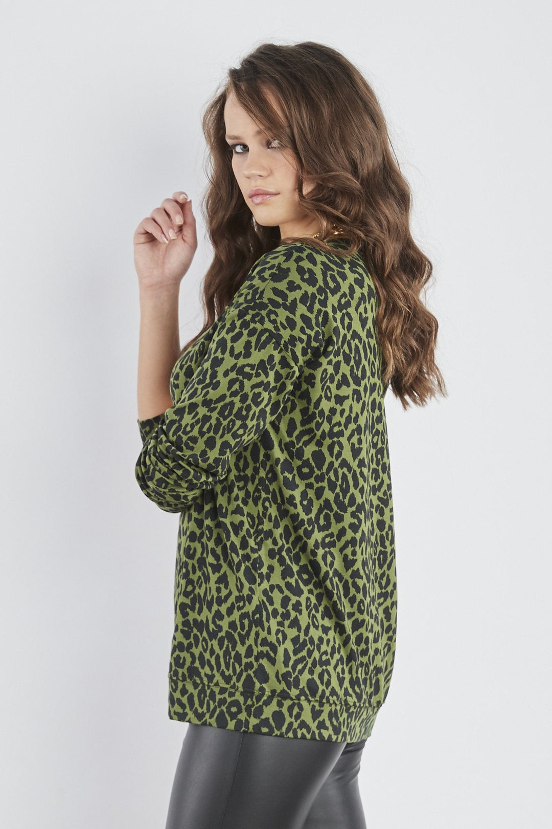 Sundae Tee Alexis Animal Star Long Sleeved Tee