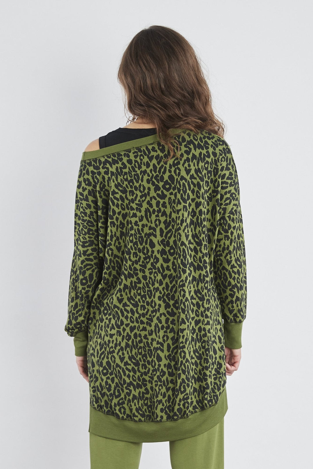 Sundae Tee Angelina Longline Side Split Sweat