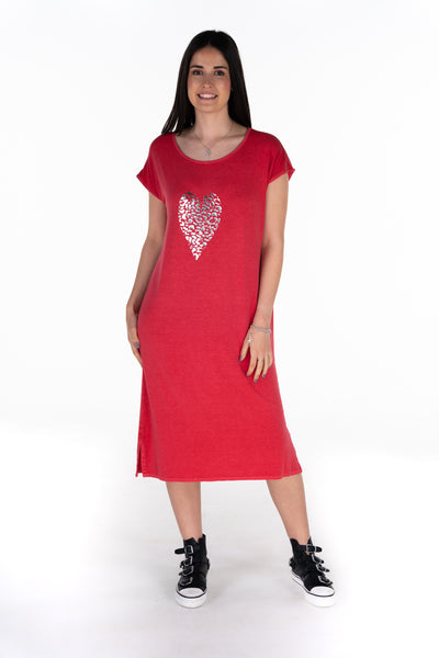 Amelia Animal Love Heart Dress