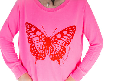 Fly Away Butterfly Sweat