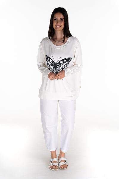 Fly Away Butterfly Sweat