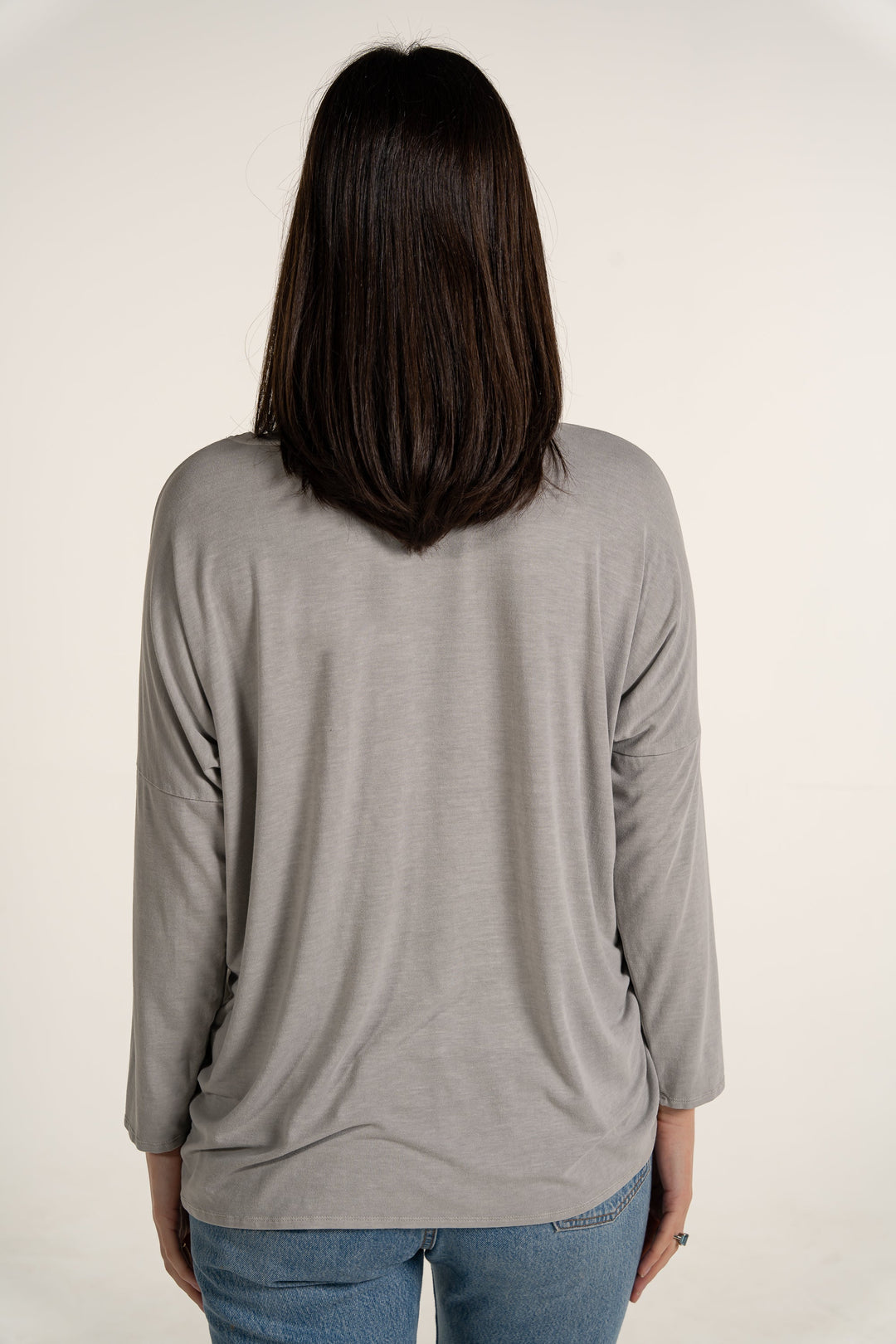 Sale Karma Curved Hem Top