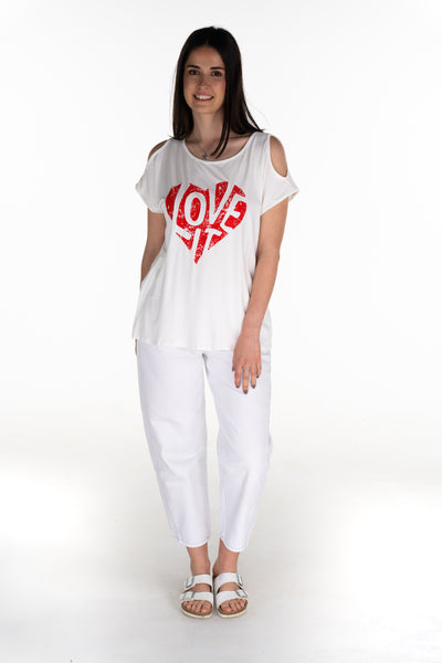 Love It Cold Shoulder Tee