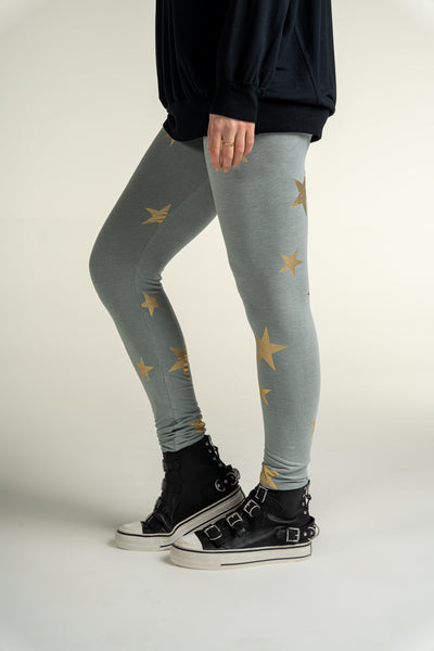 Selena Gold Star Leggings