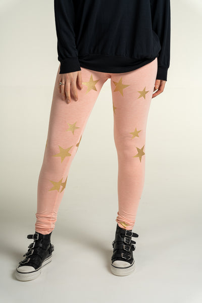 Selena Gold Star Leggings