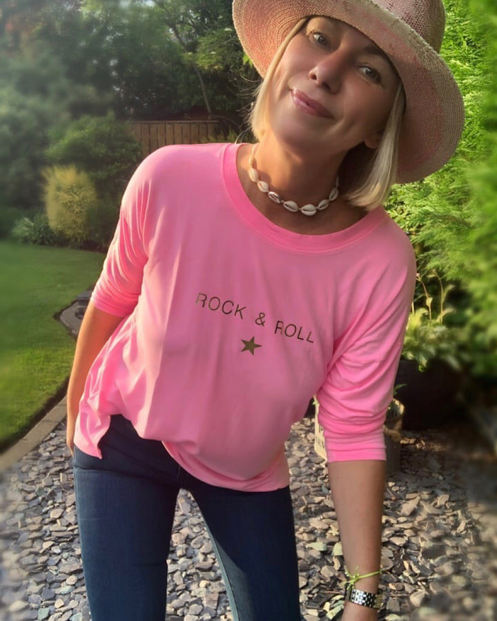 Rock And Roll Long Sleeved Top