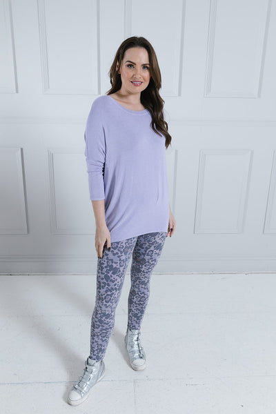 Summer Flirty Long Line Dipped Back KnitTop