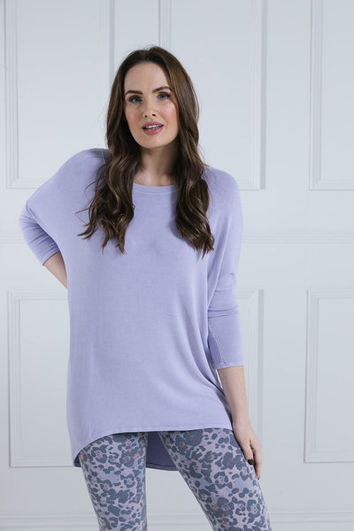 Summer Flirty Long Line Dipped Back KnitTop