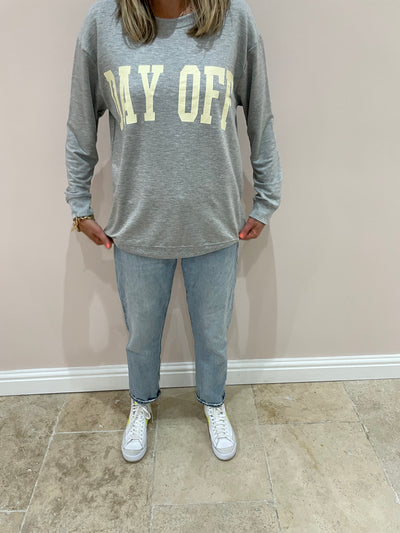 Sundae Tee Day Off Slouchy Sweat