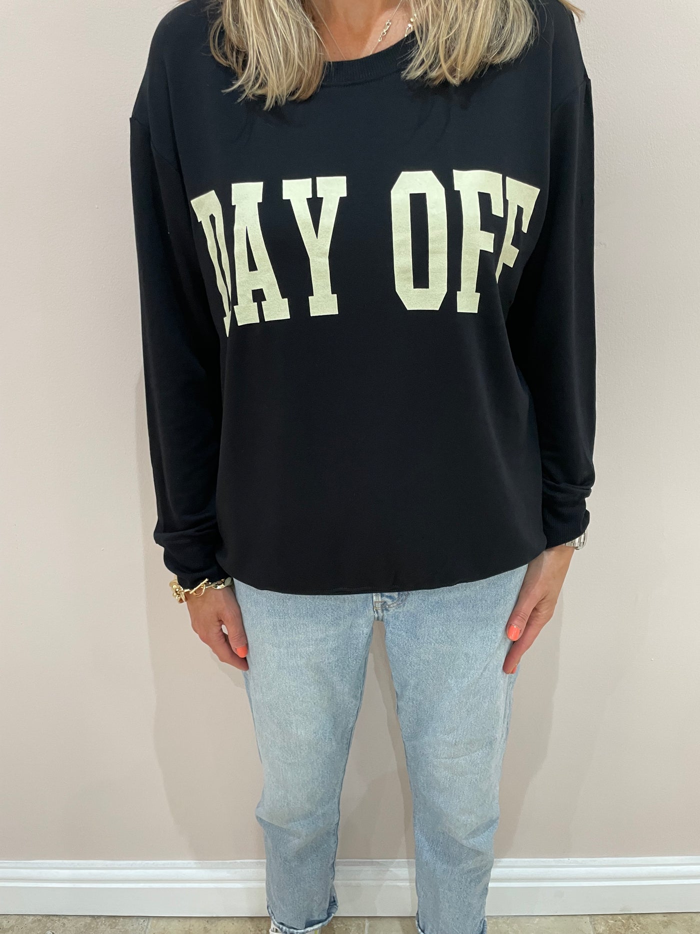 Sundae Tee Day Off Slouchy Sweat