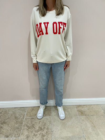 Sundae Tee Day Off Slouchy Sweat