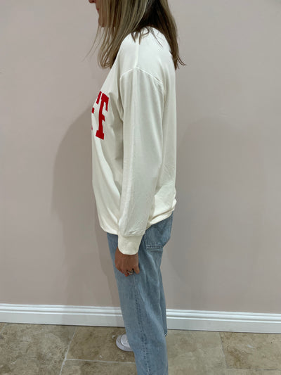 Sundae Tee Day Off Slouchy Sweat