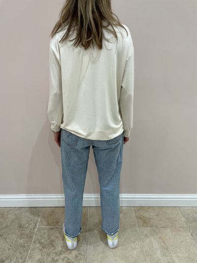 Sundae Tee Day Off Slouchy Sweat