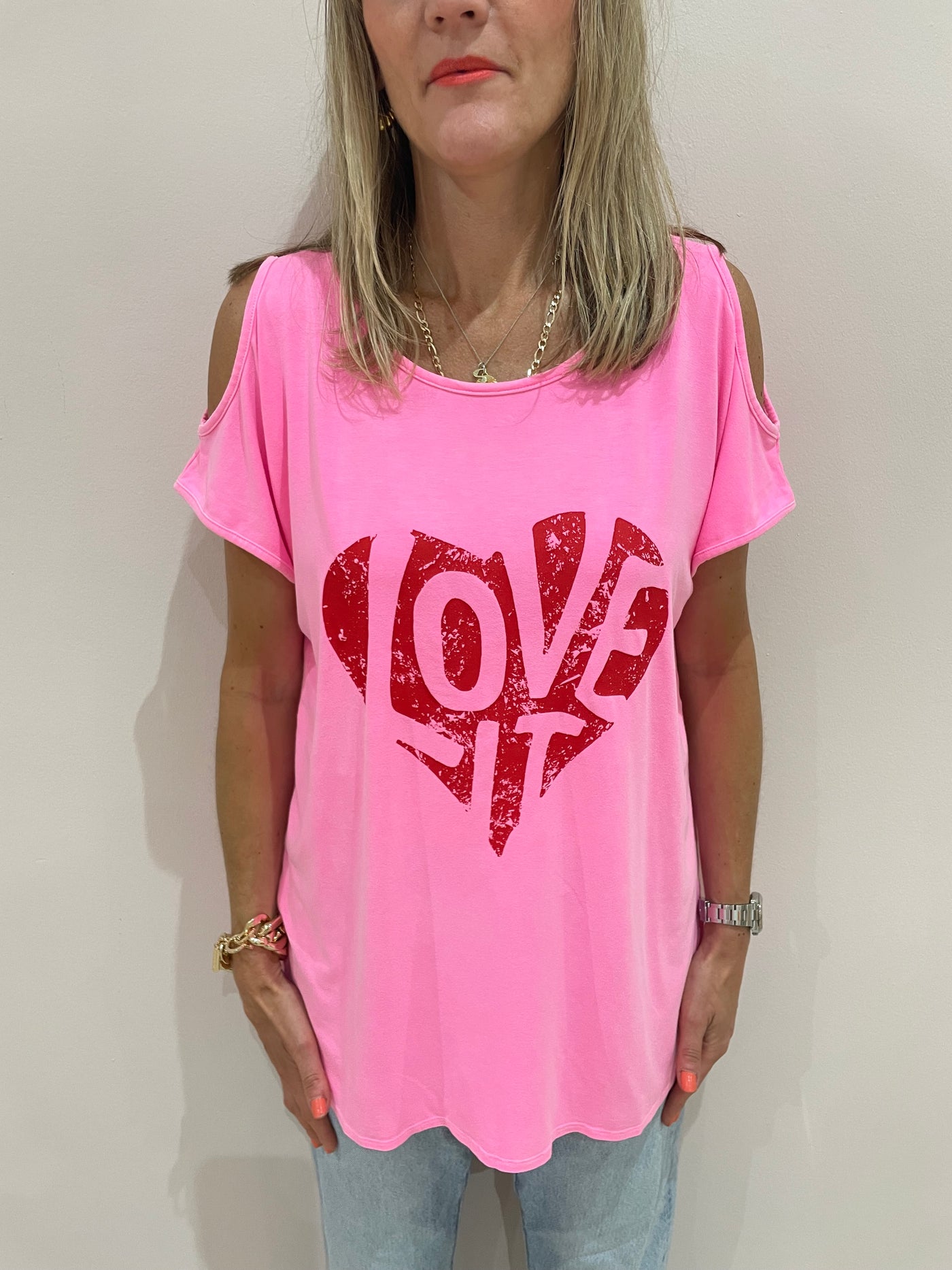 Love It Cold Shoulder Tee