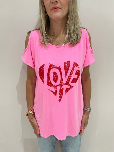 Love It Cold Shoulder Tee