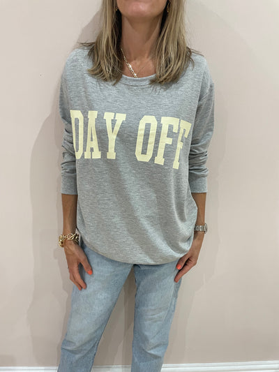 Sundae Tee Day Off Slouchy Sweat