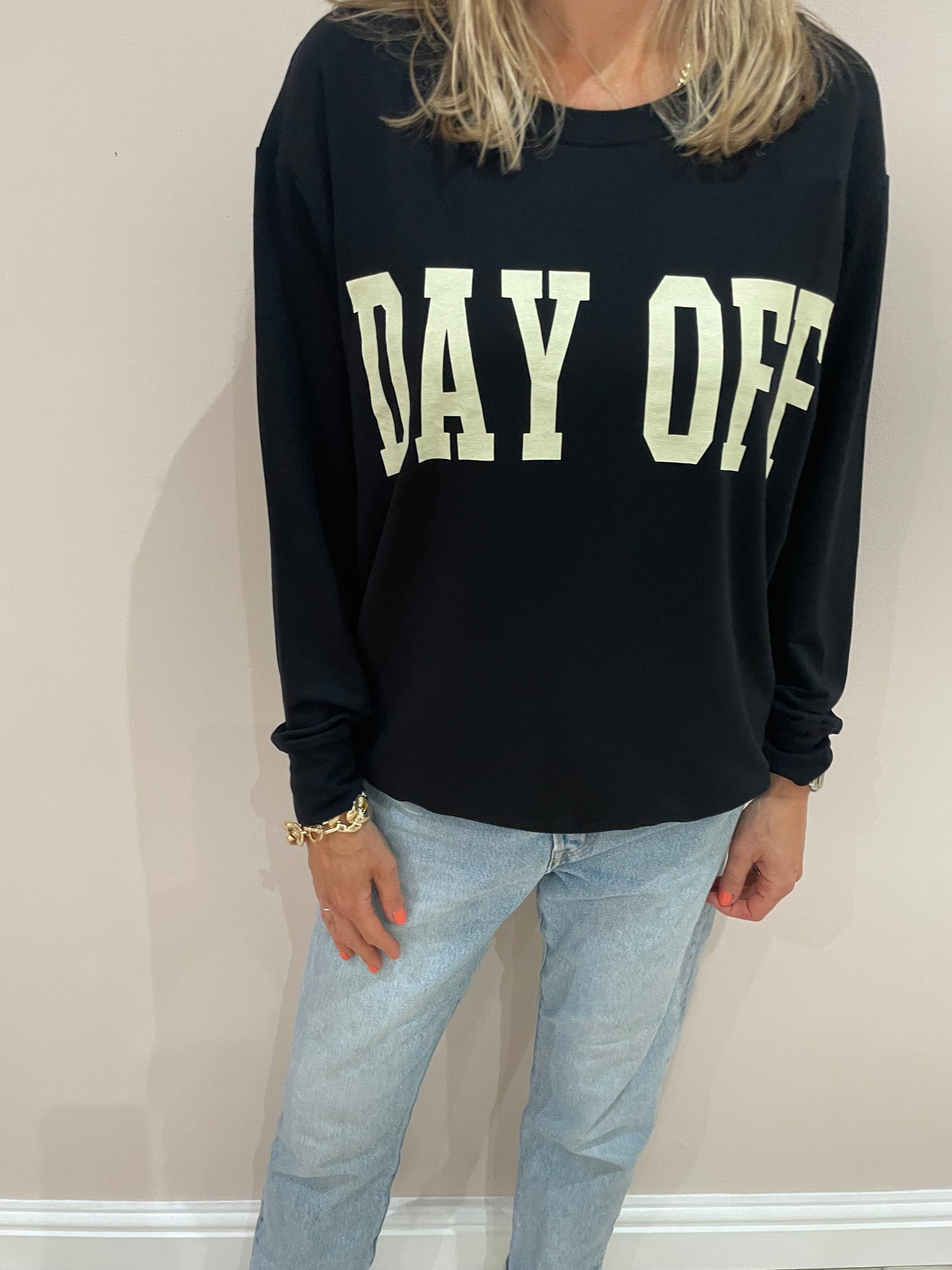 Sundae Tee Day Off Slouchy Sweat
