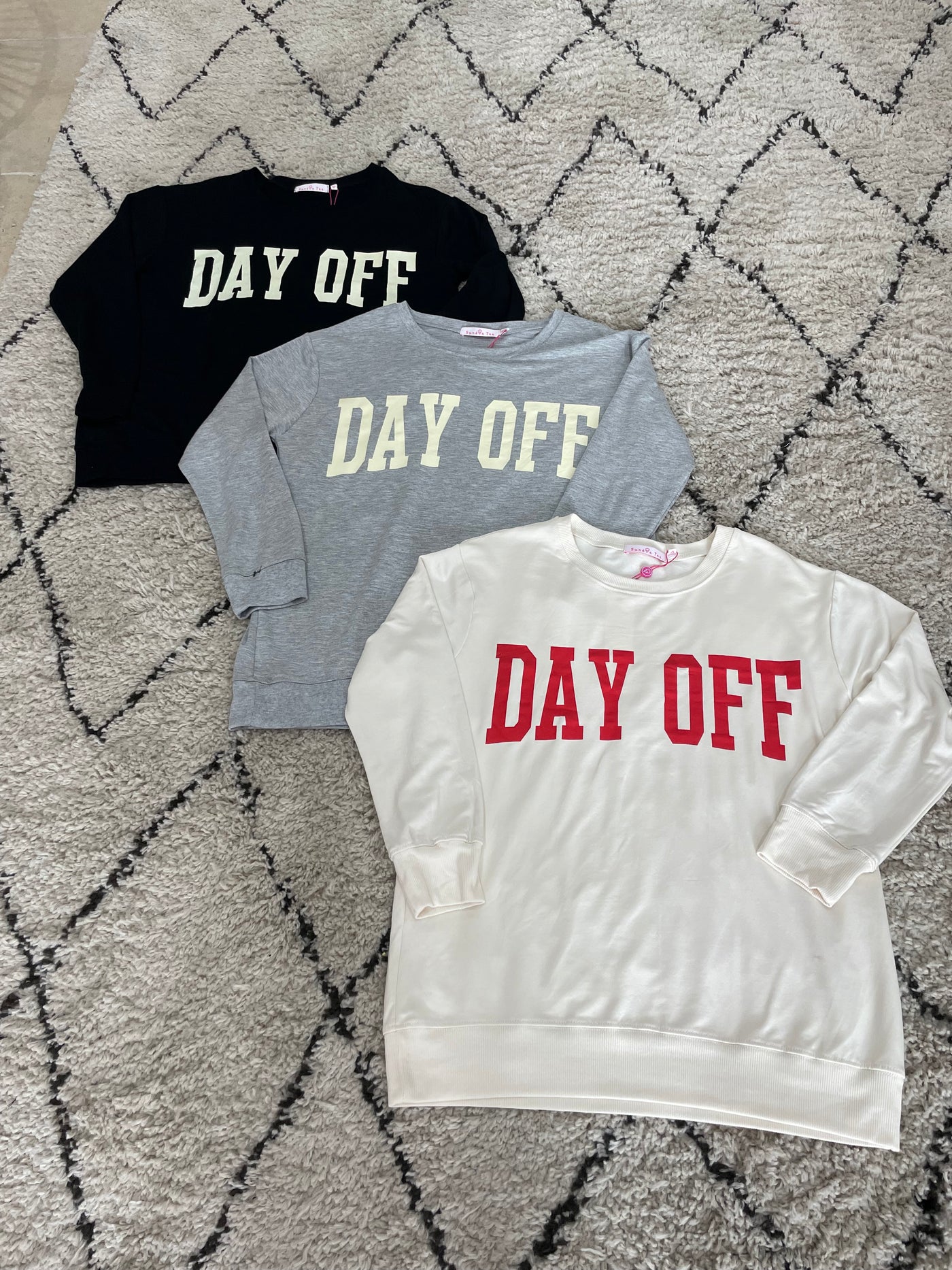 Sundae Tee Day Off Slouchy Sweat