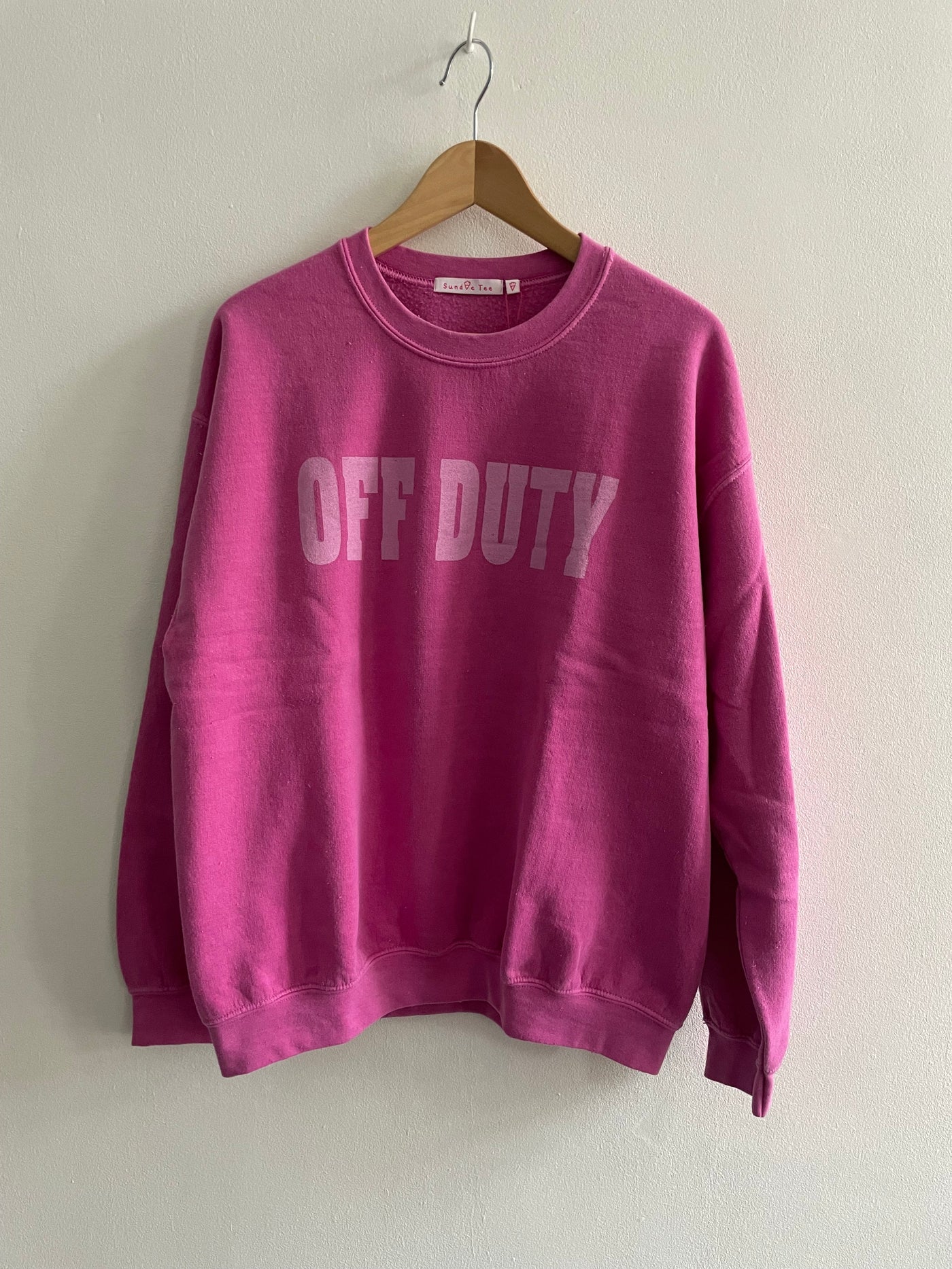 Off Duty Vintage Wash Sweat