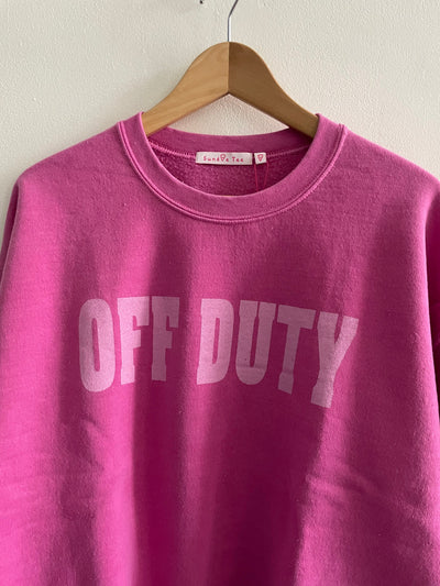 Off Duty Vintage Wash Sweat