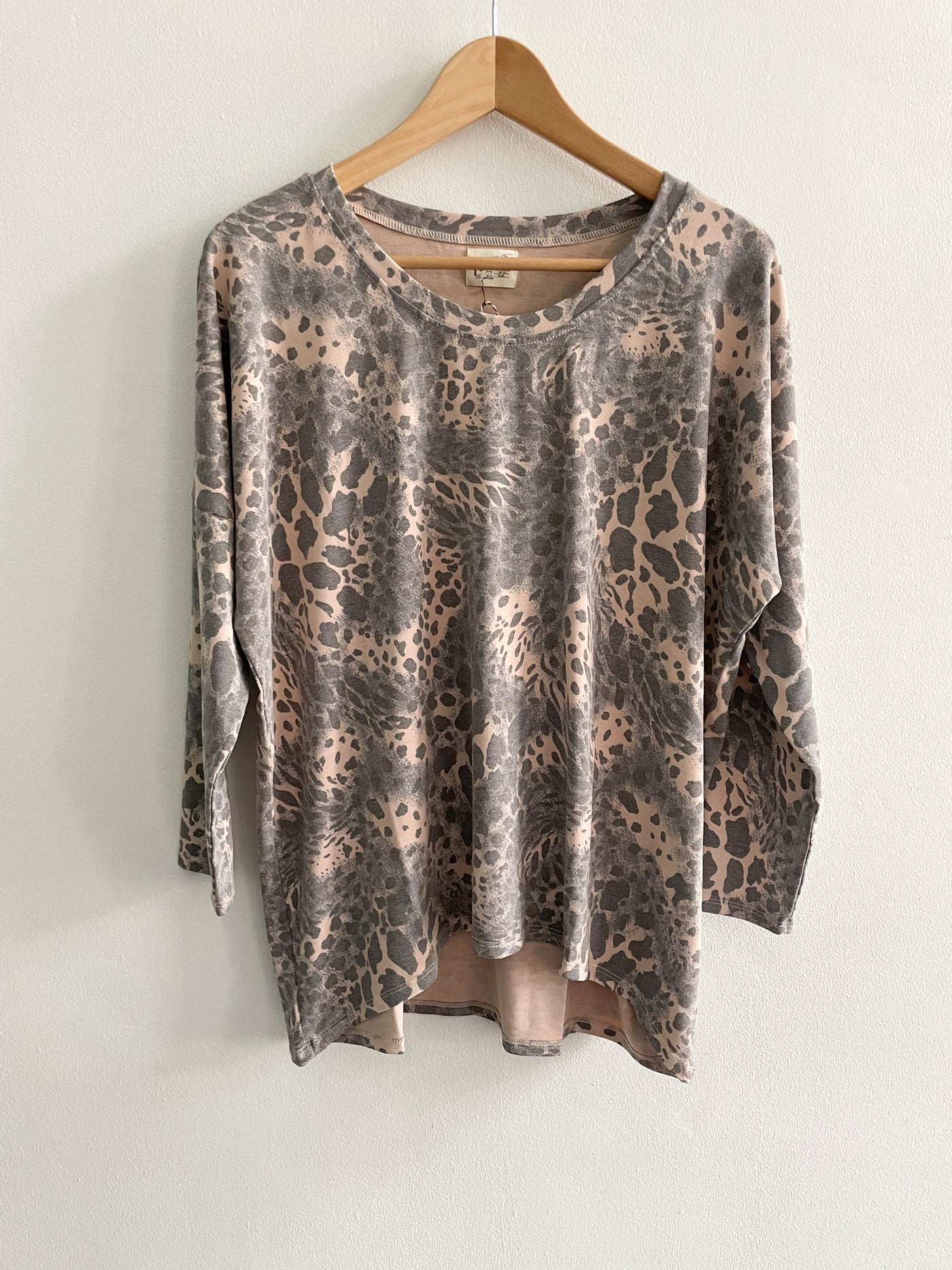 Random Animal Print Karma Top