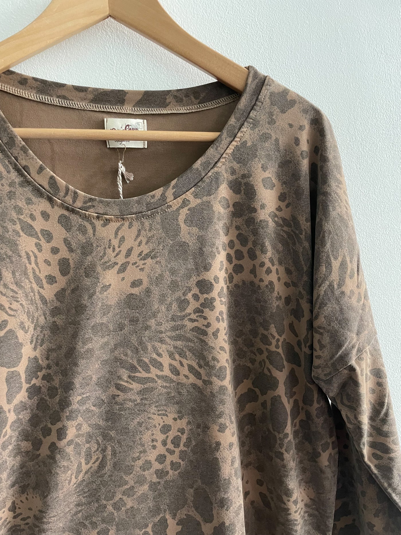 Random Animal Print Karma Top