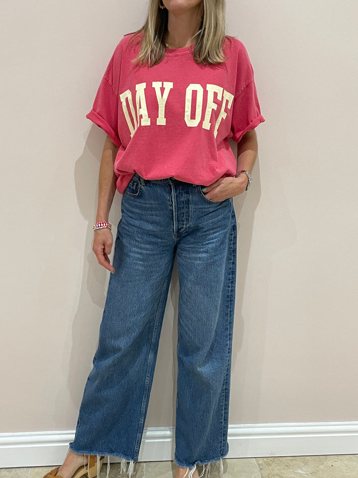 Sundae Tee Day Off Vintage Boyfriend T Shirt