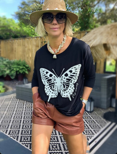 Fly Away Butterfly Sweat