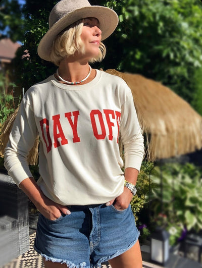 Sundae Tee Day Off Slouchy Sweat