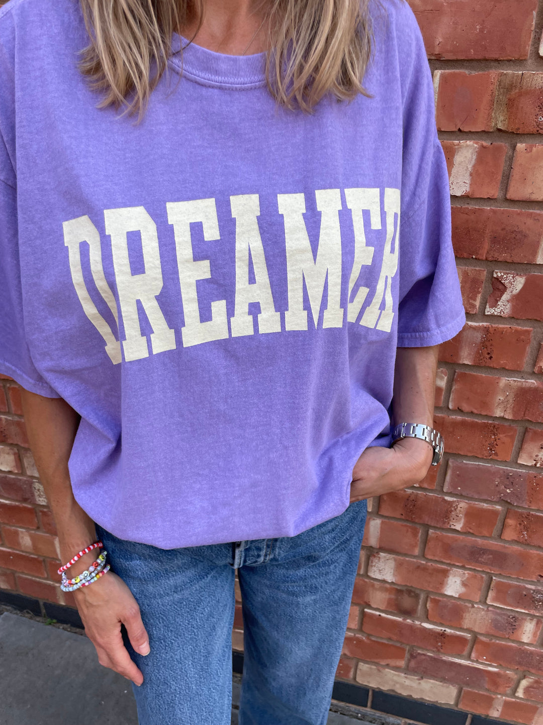 Sundae Tee Dreamer Vintage Boyfriend T Shirt