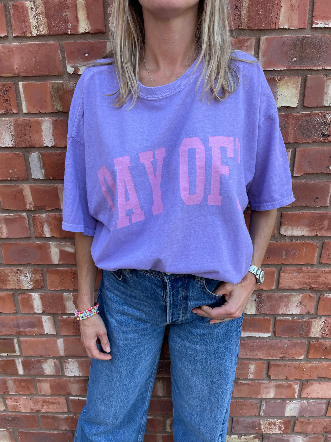 Sundae Tee Day Off Vintage Boyfriend T Shirt