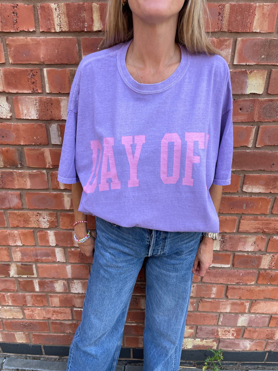 Sundae Tee Day Off Vintage Boyfriend T Shirt