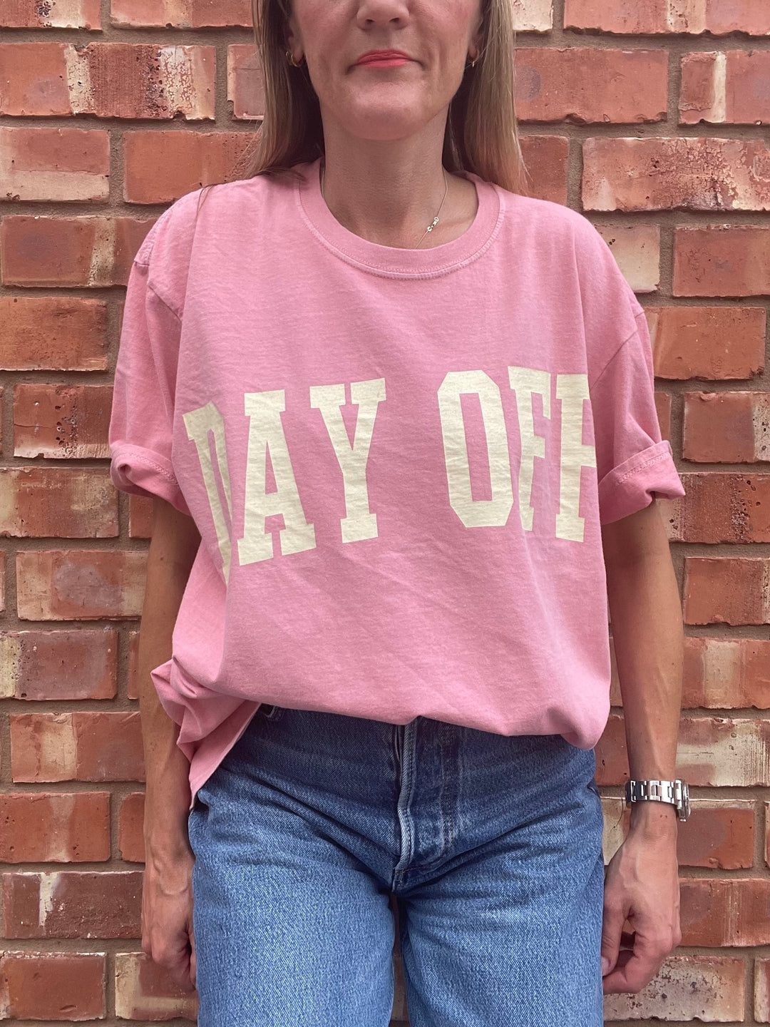 Sundae Tee Day Off Vintage Boyfriend T Shirt